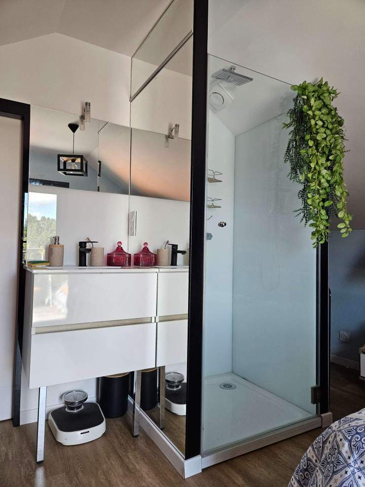 paroi douche verre sur mesure nantes